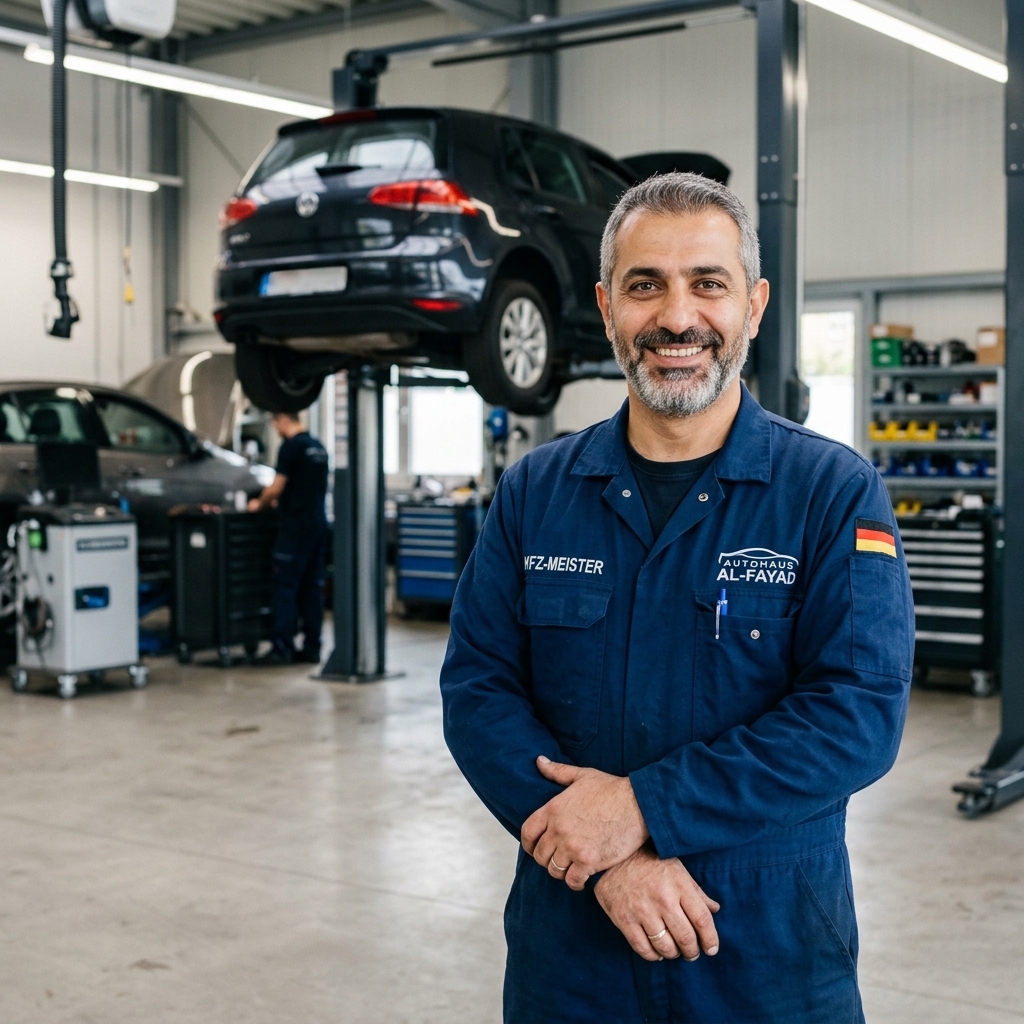 Farhad Shirzadi, Inhaber und Kfz-Meister von KFZ Shirzadi in Bielefeld